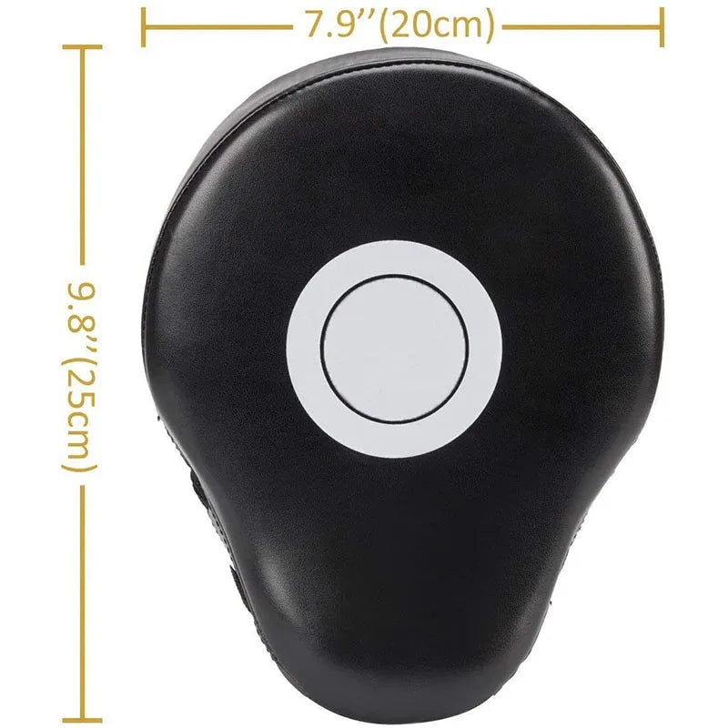 Curved Boxing Bag / Focus Punching Pad – PU Training Mitt for Karate, Muay Thai, MMA, Sanda, Adults & Kids