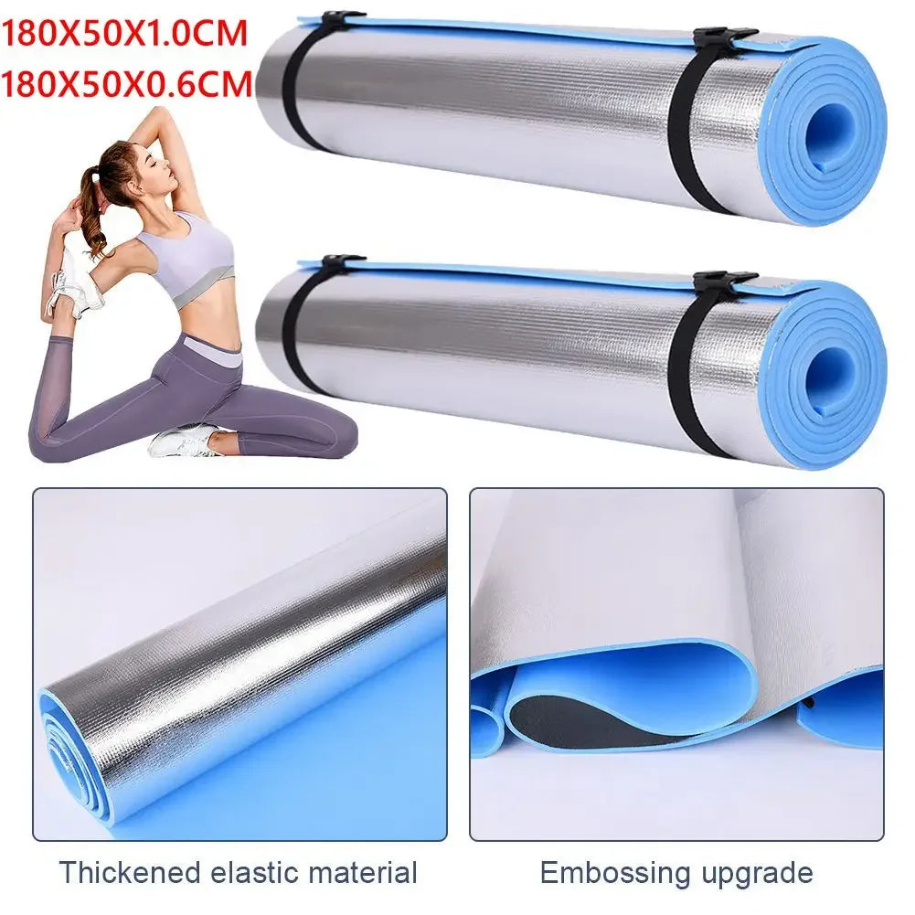 Waterproof Yoga & Camping Mat – Thick, Durable, and Portable
