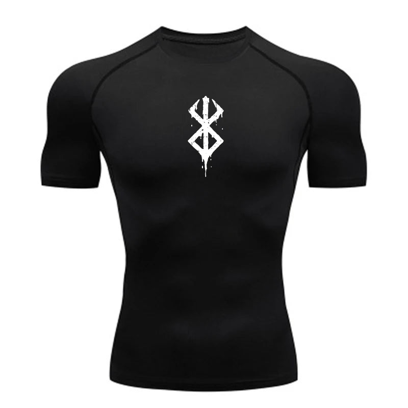 Unisex Summer Compression Sportswear – High Elastic Cotton Training Top