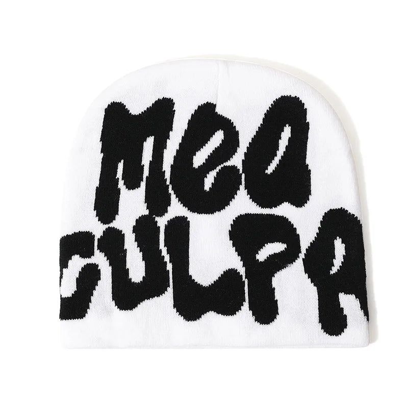 Knitting Cap Hat – Fashionable Wool Acrylic Beanie for Women