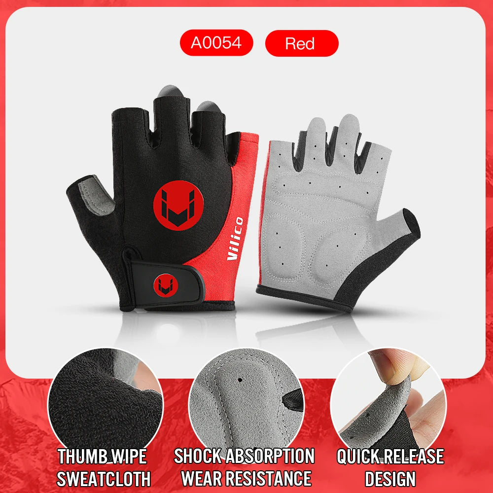 Fezrgea Full Finger Cycling Gloves – MTB Mountain Racing