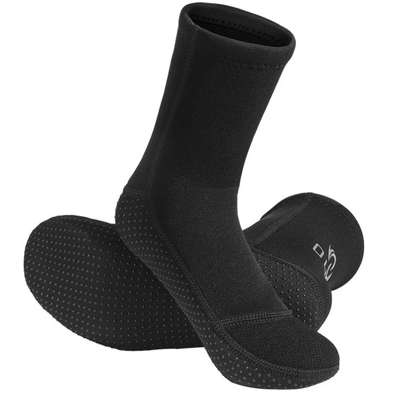 New 3mm Diving Neoprene Socks – Anti-Slip, Warm, Cold-proof Wetsuit Socks for Water Sports