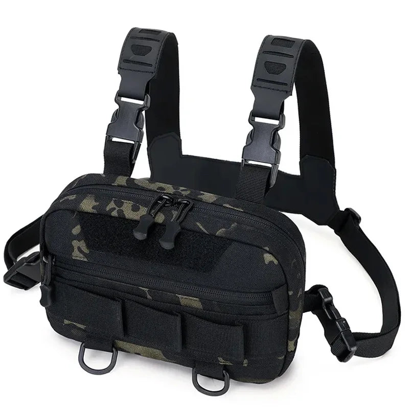 Furukroa Tactical Chest Rig Bag – Molle Front Pack for Outdoor, Hiking, Cycling & Fitness
