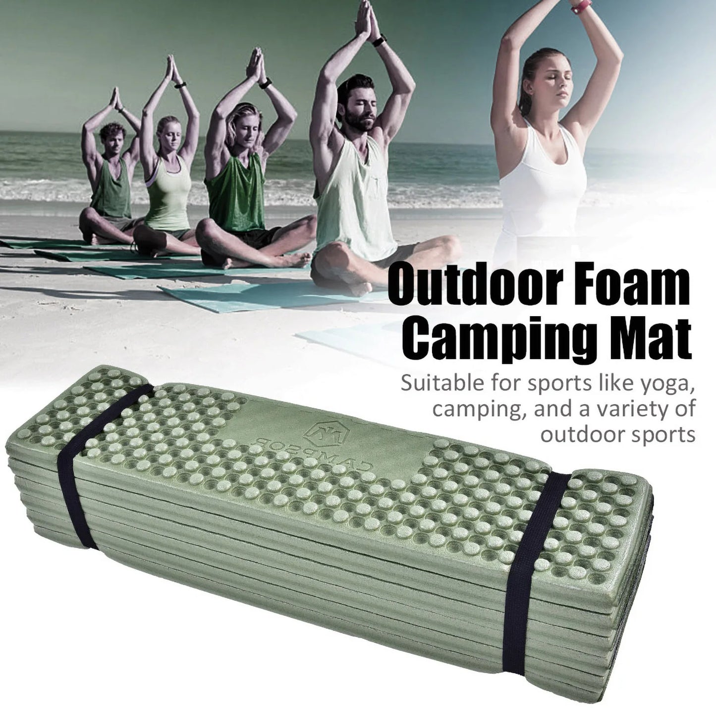 Outdoor Sleeping Pad – Inflatable Foam Camping Mattress