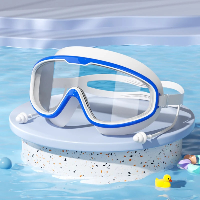 Kids Swimming Goggles – HD Anti-Fog Waterproof Swim Glasses for Boys and Girls