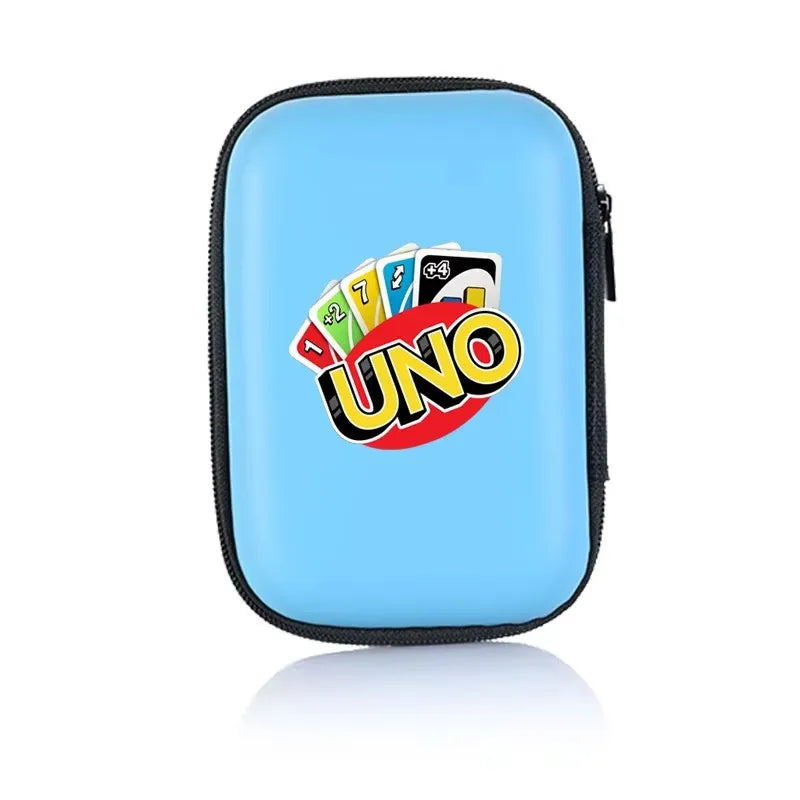 MINISO UNO Travel Zipper Case – Portable Card Game Storage