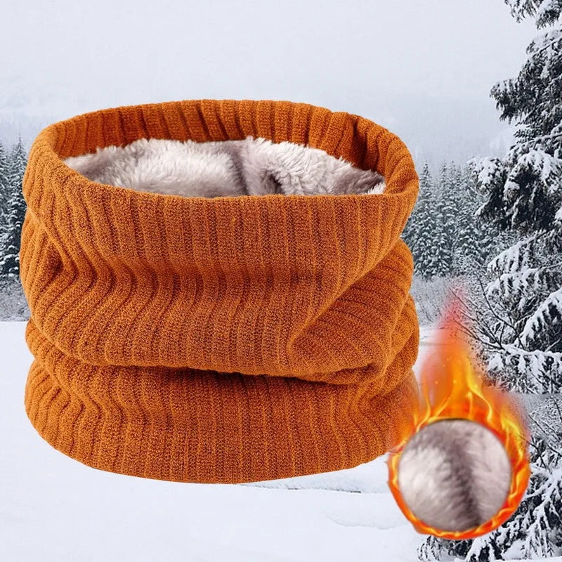 Unisex Knitted Winter Scarf – Warm, Fashionable, and Versatile