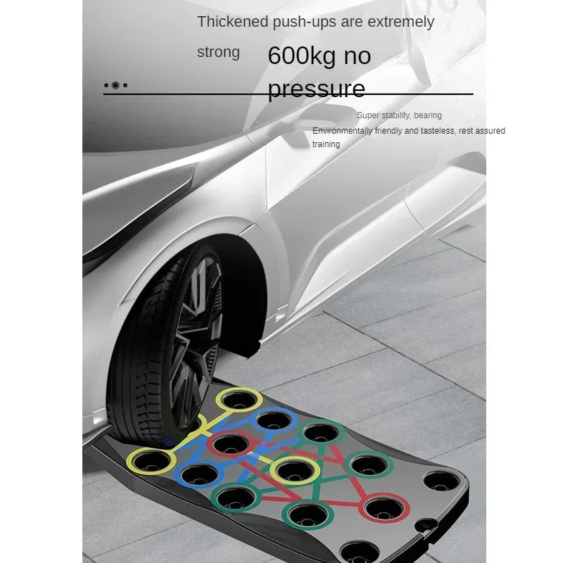 Portable Multifunctional Push-up Board Set – Total Upper Body Training
