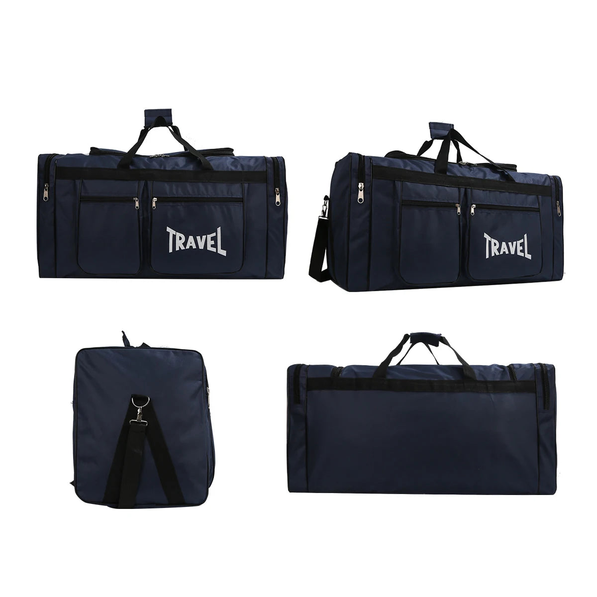 SCIONE Foldable Large-Capacity Travel Duffel Bag – Waterproof, Multifunctional Sports & Business Handbag (80L)