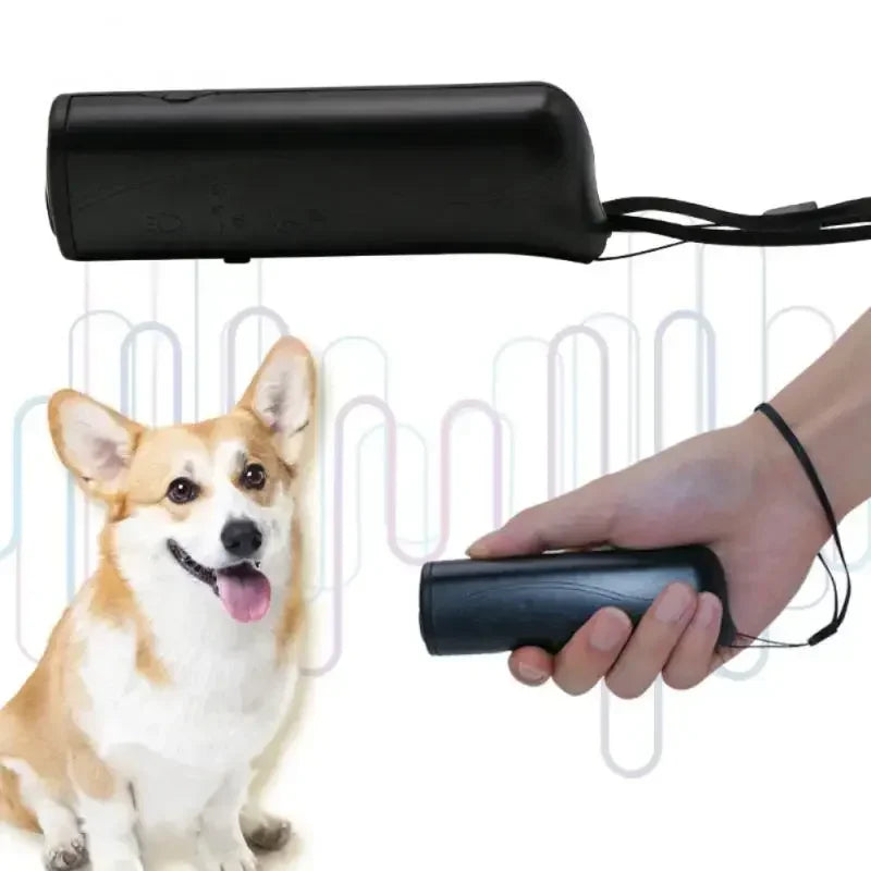 Double Ultrasonic Dog Repeller – High-Power Anti-Barking Device for Dogs