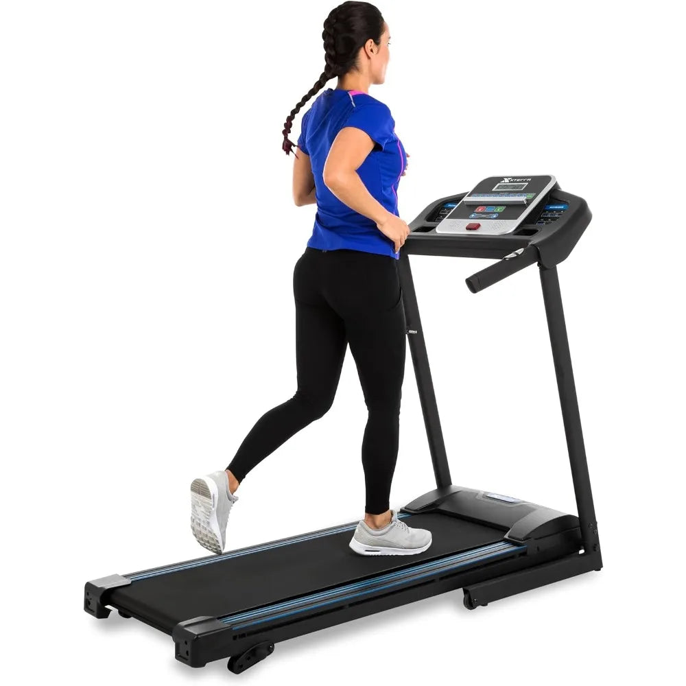 XTERRA+ Portable Electric Treadmill – Foldable Home Fitness Solution