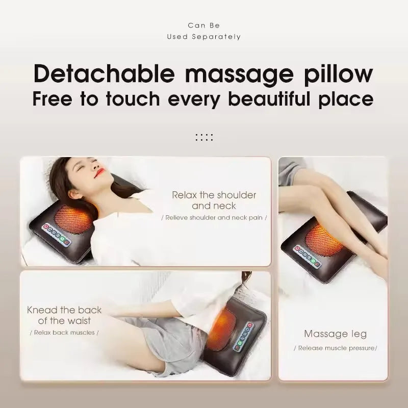 DAMEIDA HS-D5 Electric Massage Mattress – Full Body Vibrating & Heating Massager