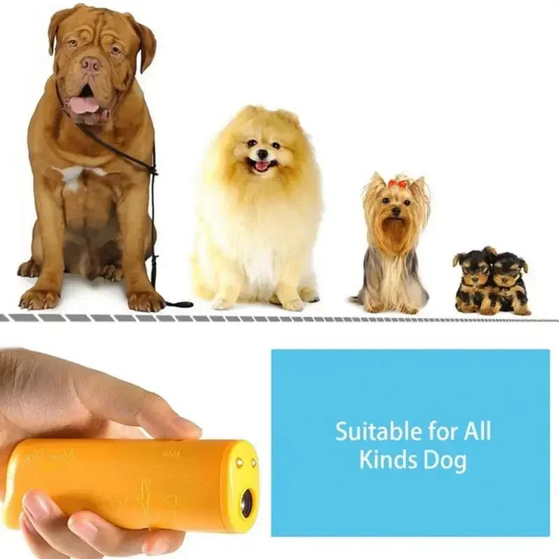 Double Ultrasonic Dog Repeller – High-Power Anti-Barking Device for Dogs