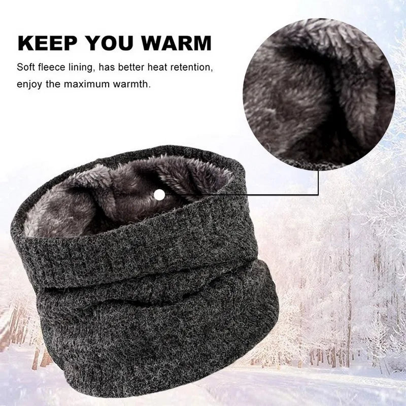 Unisex Knitted Winter Scarf – Warm, Fashionable, and Versatile