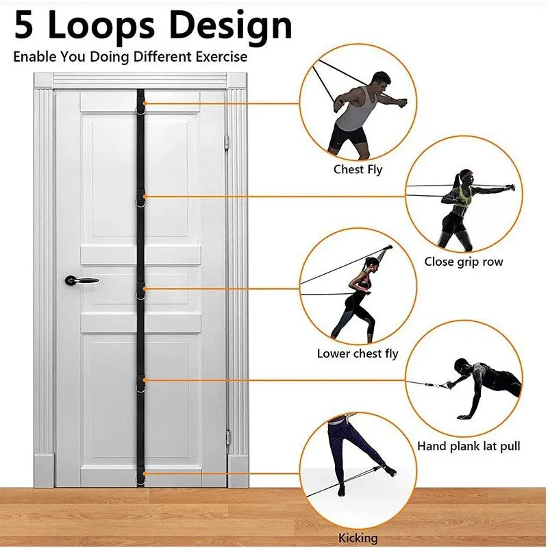 Upgrade Door Anchor Strap for Resistance Bands – Expand Your Home Workout