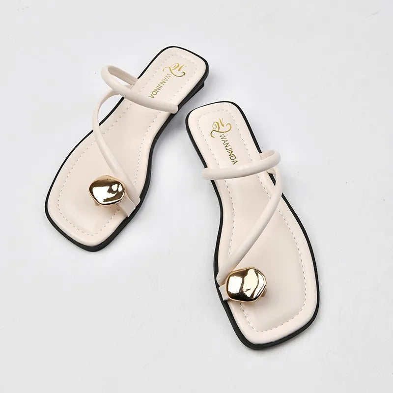 Women’s Retro Summer Slippers – Comfortable, Stylish, and Durable