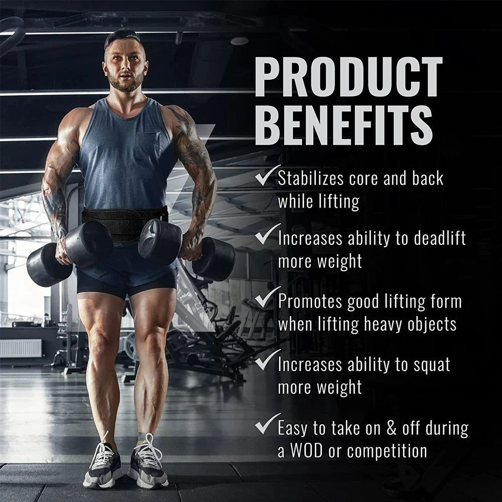 Sports Fitness Weight Lifting Waist Belt