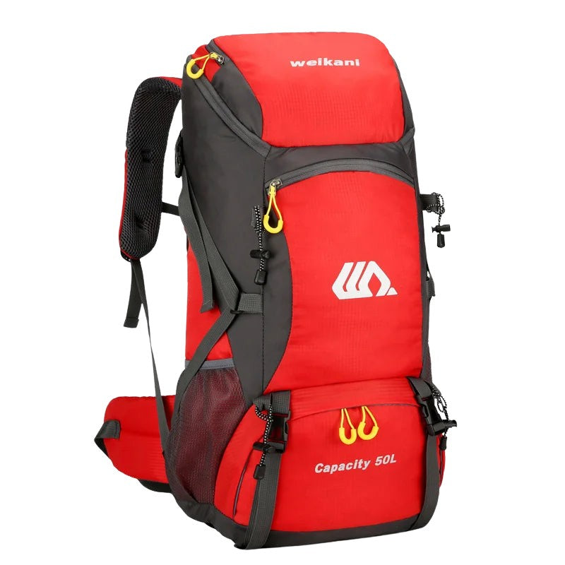 50L Large Travel Backpack – Multifunctional Outdoor Rucksack