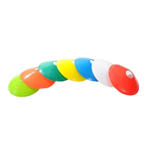 10pcs Kids Football Training Cone Set – Pro Disc Agility Cones