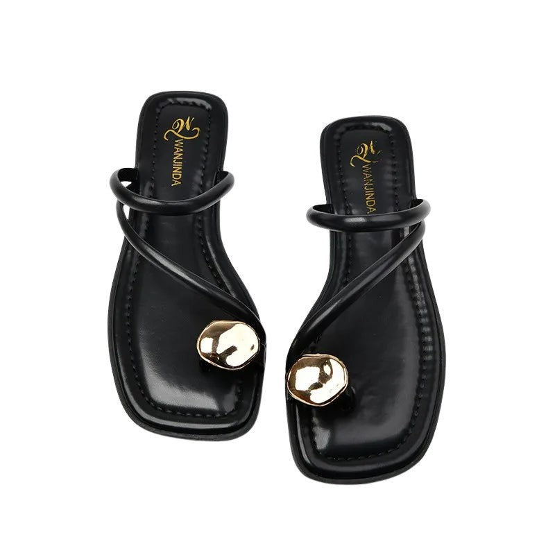 Women’s Retro Summer Slippers – Comfortable, Stylish, and Durable