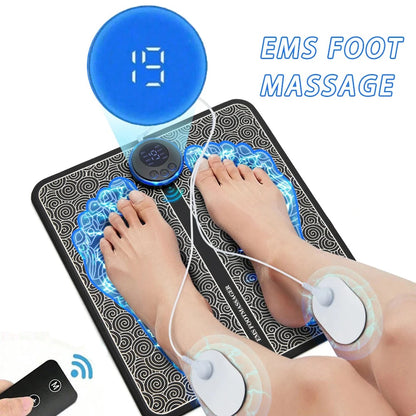 EMS Foot Massager Therapy Machine – Automatic Foot Meridian Pressing Device