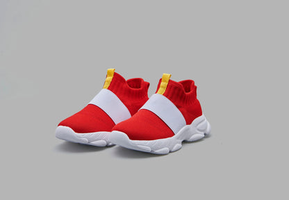 Sonic Shoes for Kids – Cartoon Anime Red Sneakers