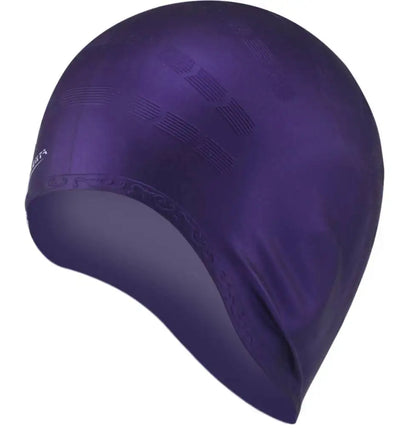 Adults High Elastic Silicone Swimming Cap – Unisex Waterproof Swim Hat