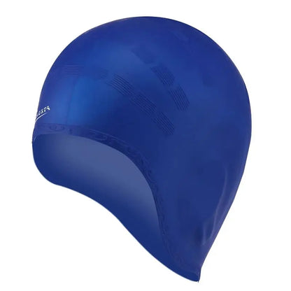 Adults High Elastic Silicone Swimming Cap – Unisex Waterproof Swim Hat