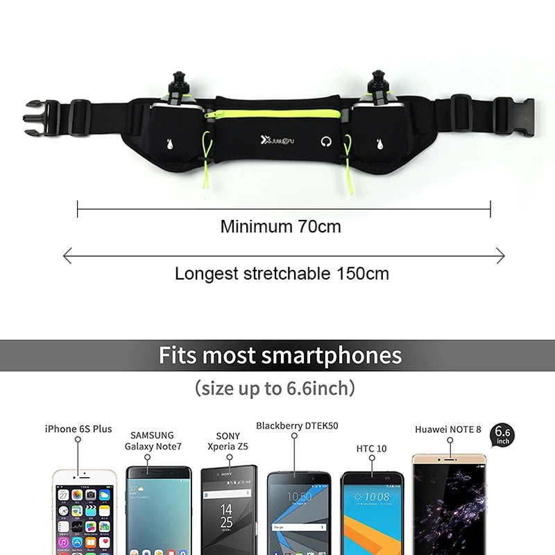 Marathon Waist Pack – Hands-Free Hydration for Runners