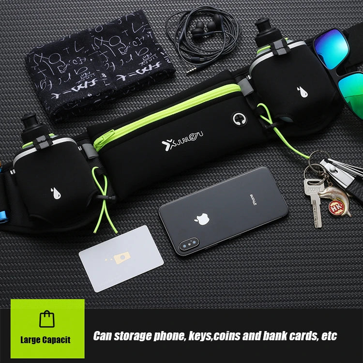 Marathon Waist Pack – Hands-Free Hydration for Runners