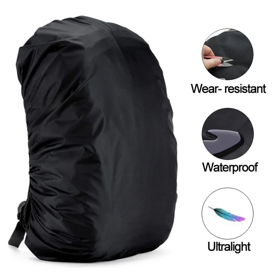 Kokossi Backpack Rain Cover – Waterproof, Sun-Resistant, Dustproof, and Heatproof Outdoor Bag Protector