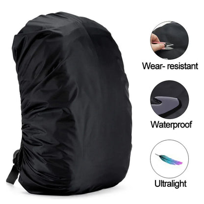Kokossi Backpack Rain Cover – Waterproof, Sun-Resistant, Dustproof, and Heatproof Outdoor Bag Protector
