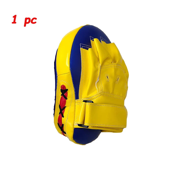 Curved Boxing Bag / Focus Punching Pad – PU Training Mitt for Karate, Muay Thai, MMA, Sanda, Adults & Kids