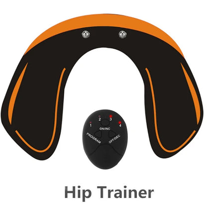 Wireless EMS Muscle Stimulator – Abs, Buttocks & Core Training Body Sculpting & Toning Massager (6 Modes)
