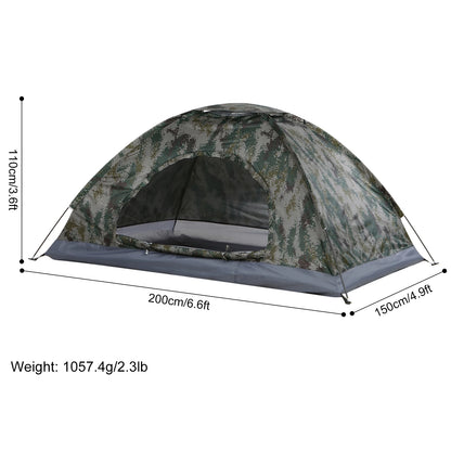 Tomshoo Ultralight 1/2 Person Trekking Tent – Summer Outdoor Hiking & Camping Shelter
