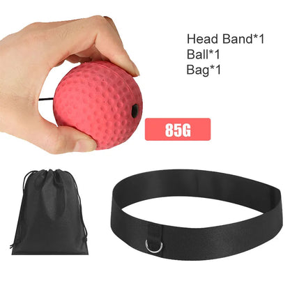 Boxing Reflex Ball with Headband – Punching Speed & Hand-Eye Coordination Training