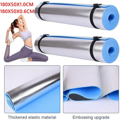 Waterproof Yoga & Camping Mat – Thick, Durable, and Portable