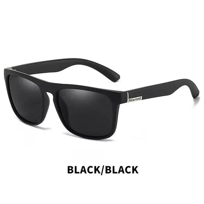 Fashion Vintage Square Polarized Sunglasses – Men & Women