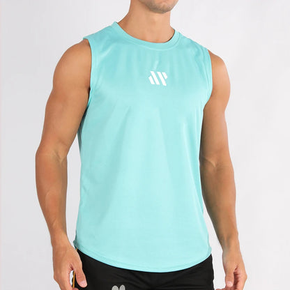 GITF Men’s Bodybuilding Vest – Breathable Gym Workout Mesh Sleeveless Shirt