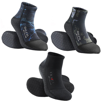 New 3mm Diving Neoprene Socks – Anti-Slip, Warm, Cold-proof Wetsuit Socks for Water Sports
