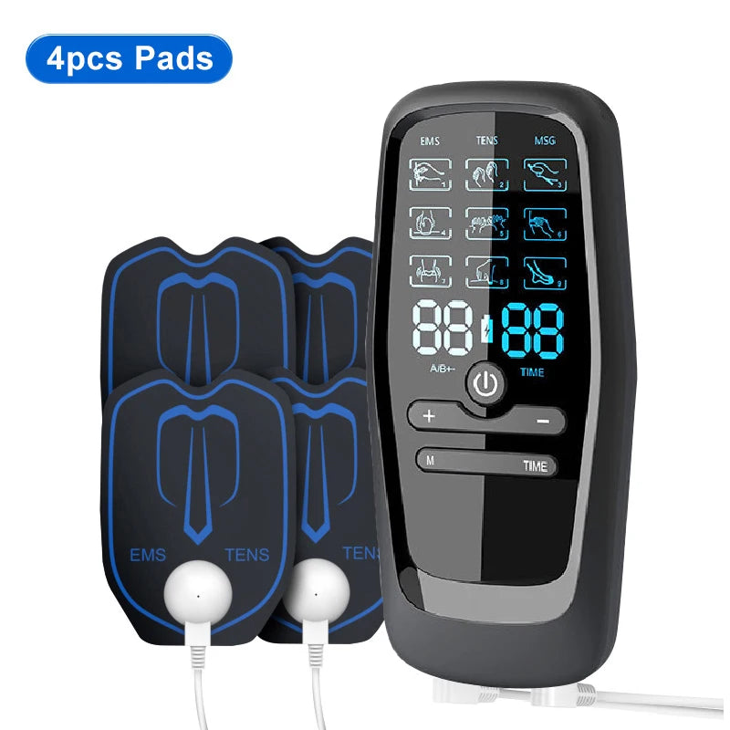 Physiotherapy TENS EMS Muscle Stimulator – Digital Body Massage & Slimming Device