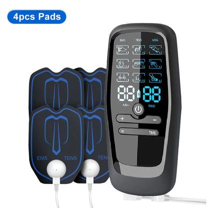 Physiotherapy TENS EMS Muscle Stimulator – Digital Body Massage & Slimming Device