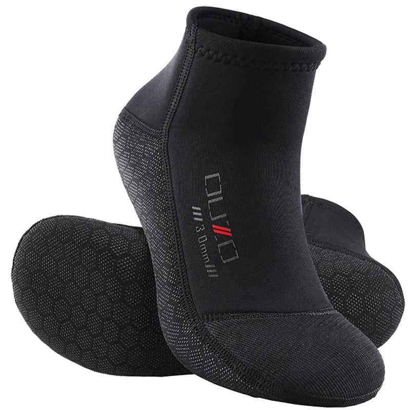 New 3mm Diving Neoprene Socks – Anti-Slip, Warm, Cold-proof Wetsuit Socks for Water Sports