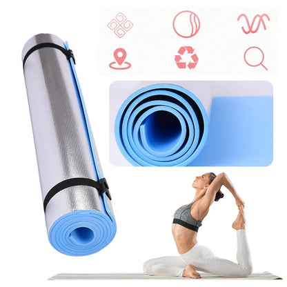 Waterproof Yoga & Camping Mat – Thick, Durable, and Portable
