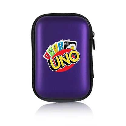 MINISO UNO Travel Zipper Case – Portable Card Game Storage