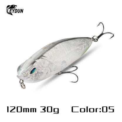 LEYDUN Z-Claw Floating Pencil Fishing Lure – Topwater Hard Bait