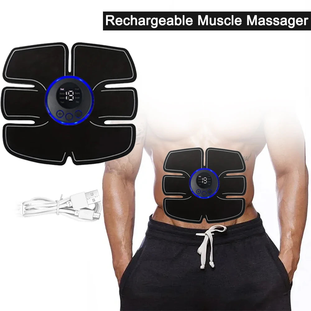 USB Rechargeable Muscle Massager – Portable Wireless Relief
