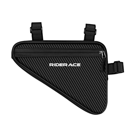 RIDERACE Waterproof Cycling Tube Bag – Top & Bottom Tube Bag for MTB & Road Bikes