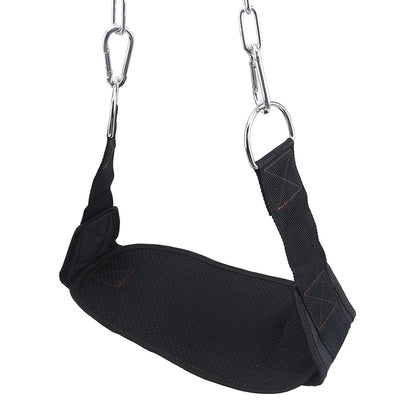 Thicken Weight Lifting Belt with Chain – Professional Gym Dipping & Weight Training Belt