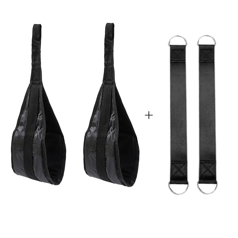 Heavy Duty AB Sling Straps – Suspension Training Straps for Pull-Up Bar, Core & Full Body Workout Fitness Equipment